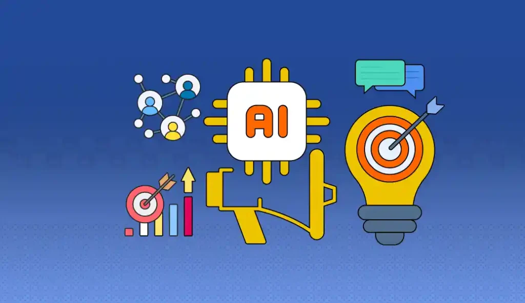 AI marketing tools dashboard showing analytics and automation features in 2025